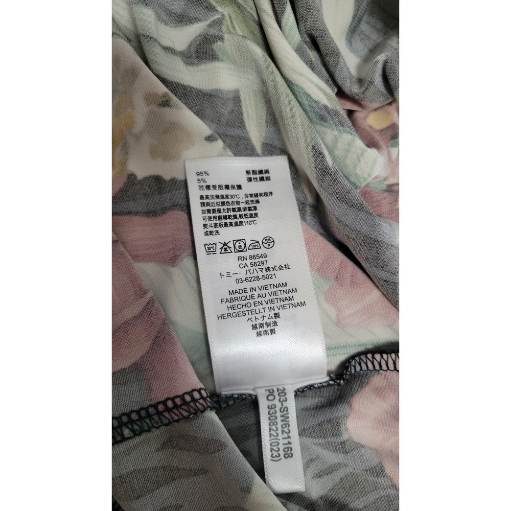 Tommy Bahama Sz Small Oceanic Orchid Travel Maxi Dress UPF Wrinkle Resistant - Picture 10 of 16